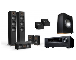 Домашний кинотеатр Jamo S 807 HCS 5.1.2 Dolby Atmos Onkyo TX-SR494